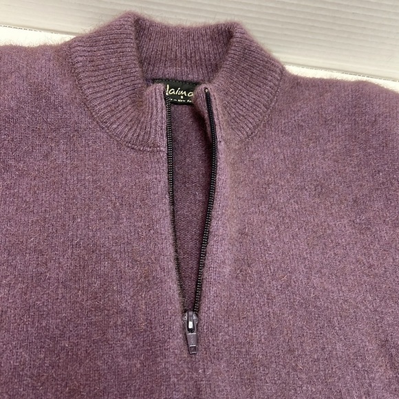 Waimate Merino Possum Blend Women’s 1/4 Zip Pullover Made in New Zealand 🇳🇿 - Picture 7 of 8